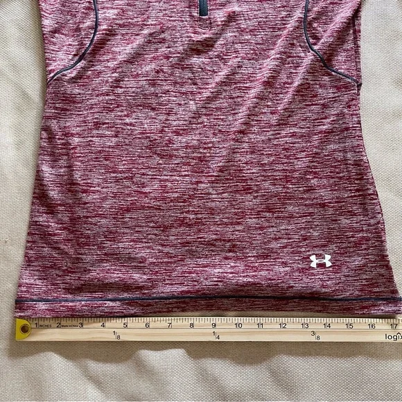 FSU Seminoles Half Zip Under Armour Pullover Size Small Long Sleeve Shirt Noles - Picture 9 of 12